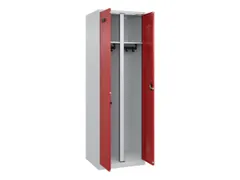 locker voor scheiding van kleding,HxBxD 1850x600x500mm,2vak