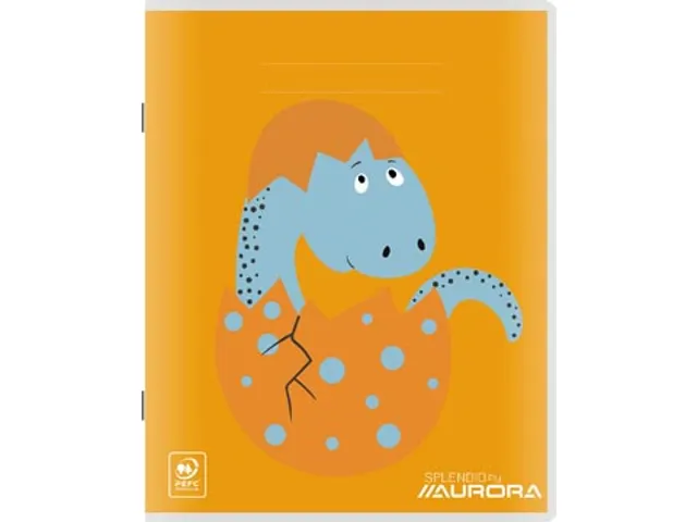 Aurora Schrift 165x210mm Gelijnd Assorti