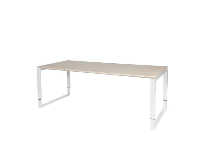 Domino Plus Bureau Hoogte Verstelbaar 2000x900mm Robson Eiken Wit