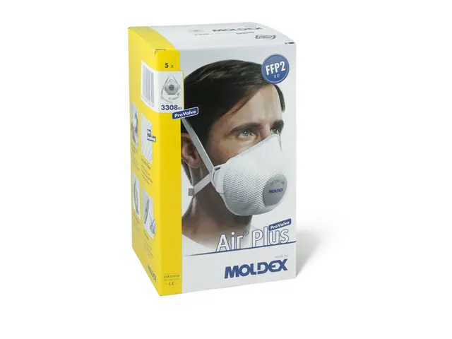 Moldex herbruikbaar stofmasker Air Plus FFP2 R D, ProValve ventiel