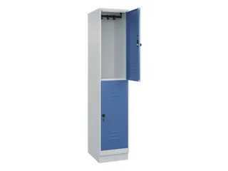dubbeldekse locker,HxBxD 1950x400x500mm,1x2vak.,vak B 400mm - 2
