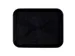 Roltex Dienblad polypropyleen Zwart 45,5x35,5cm