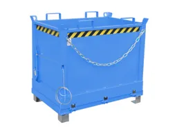 klapbodemcontainer,HxLxB 1145x840x1245mm,0,75m³,hijsogen,vorksloffen