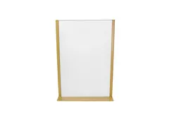 Europel Kaarthouder Metaal met acryl bord A4 Goud