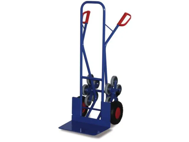 5 Ster Trappensteekwagen 200kg Brede Steekplaat Massief Rubber Banden