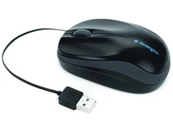 Pro Fit mobiele intrekbare muis, zwart