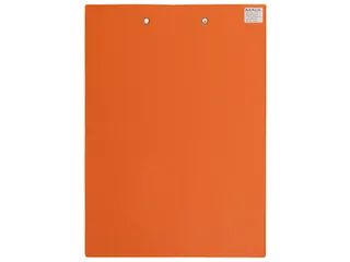 Klembord MAUL A4 staand PVC neon oranje - 2