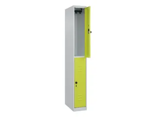 dubbeldekse locker,HxBxD 1850x250x500mm,1x2vak.,vak B 250mm - 2