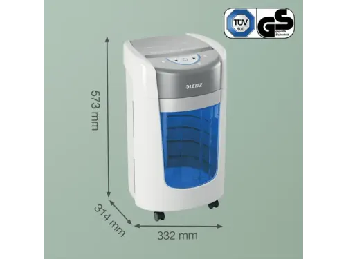 Papiervernietiger Leitz IQ OptiMax 225 Home Office P5 snippers 2x15mm