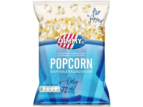 Popcorn, zout, zak van 17 g