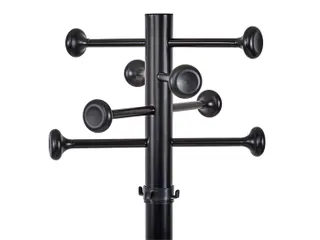 Kapstok MAUL Grando staand 175cm 16 haken zwart RAL9004 - 2