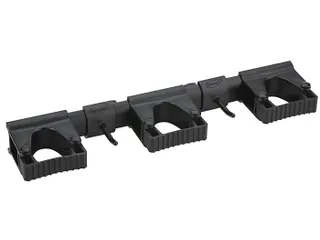 Vikan Hygiënisch Hi-Flex Ophangsysteem 2 haken Zwart - 1