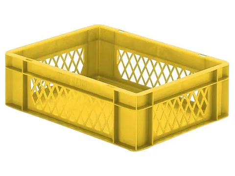Euronorm Stapelbak 7l 75x400x300mm Wanden Opengewerkt Bodem Gesloten