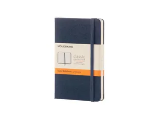 Notitieboek Moleskine pocket 90x140mm lijn hard cover sapphire blue - 1