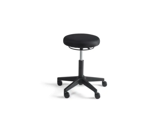 draaibare kruk,zitting HxØ 450-610x340mm,ronde zitting