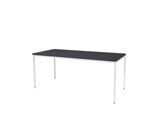 Domino Basic Tafel Vaste Hoogte 180x80 houtprint schaduw wit 4-poots - 1