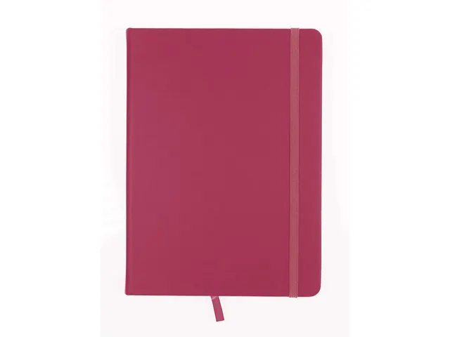 Schetsboek Kangaro A5 ruby PU HC 80 vel 140gr roomwit met elastiek en