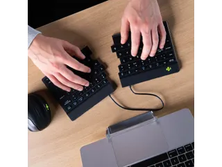 Split Break V2 ergonomisch toetsenbord Qwerty UK Zwart draadloos - 2