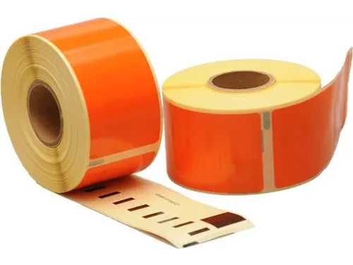 Dymo Compatible Label 99012 36x89mm Oranje