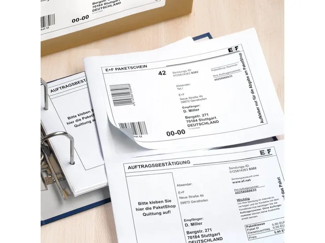 HERMA 8316 Verzendetiket met pakbon 182x130mm Wit 24 stuks