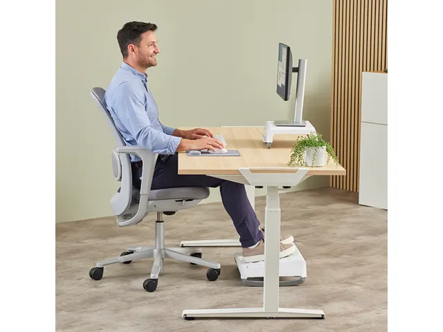 Polssteun Fellowes Breyta grijs 6x47cm