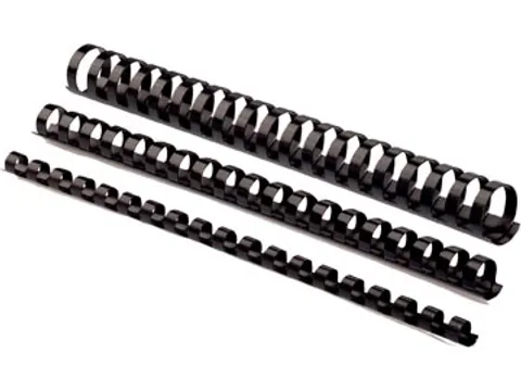 Fellowes Bindruggen, Pak Van 50 Stuks, 38mm, Zwart 21-rings