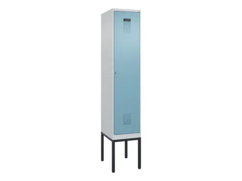 locker,HxBxD 2120x400x500mm,1vak,vak B 400mm,cil.-slot,voetonderstel