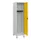 schoollocker,HxBxD 1630x400x500mm,1vak,vak B 400mm,draaigrendel,voeten