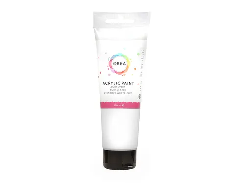 Acrylverf Qrea 120 ml wit