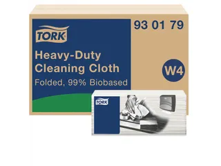 Tork 930179 Biobased Heavy-Duty Reinigingsdoeken Wit W4 420 stuks - 1