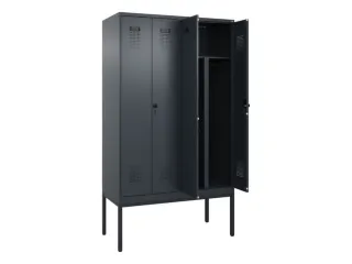 PBM-locker,HxBxD 2120x1200x500mm,4vak,vak B 300mm,draaigrendel - 1