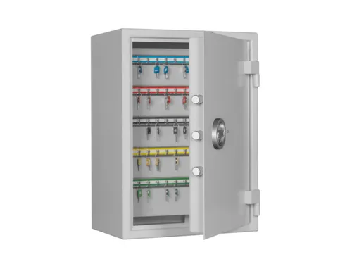 Sleutelkluis klasse A HxBxD 636x460x306mm 300haakjes 48kg Ral7035