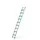 ladder,eenzijdig,9,treden,balk L 2,68m,geëloxeerd