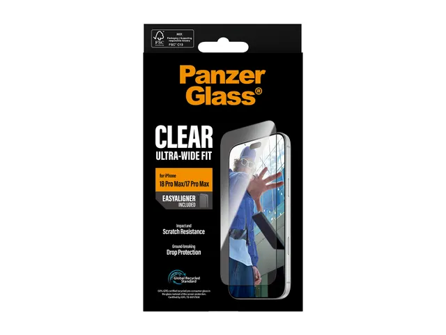 PanzerGlass Screen Protector iPhone 18 Pro Max | 17 Pro Max | Ultra