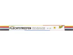 Vlechtstroken Folia 50x1cm 130gr 200 stroken assorti kleuren
