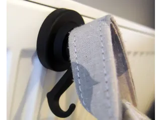 Magneet met haak MAUL 53mm trekkracht 10kg Zwart - 8