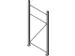 standaard,v. breedvakstelling,HxD 2500x800mm,veldlast 3900kg,verzinkt