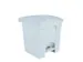 Contitop,afvalbak met pedaal 30L wit