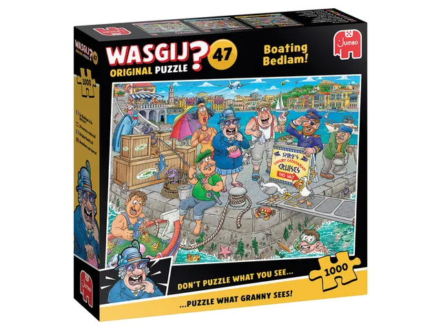 Wasgij Original Puzzel 47 De boot in! 1000 stukjes
