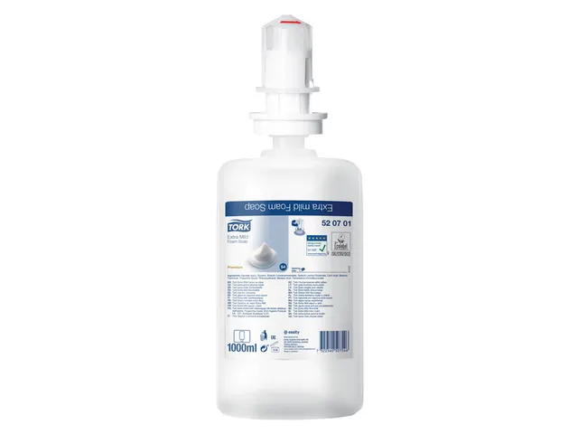 Handzeep Tork S4 extra mild geurvrij allergievriendelijk 1000ml 520701