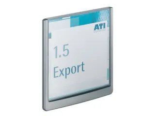 Deurbordje Durable Click sign 149x148.5mm grafiet - 1