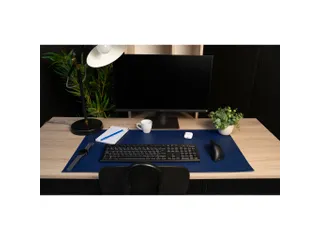 Onderlegger PU 43x90 donkerblw/lichtblw - 7