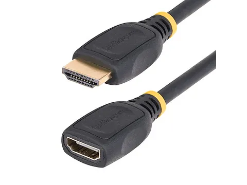 0.5 Meter HDMI 2.0 Verlengkabel High Speed HDMI Port Saver Kabel