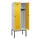 locker,HxBxD 2120x800x500mm,2vak,vak B 400mm,draaigrendel