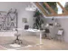 In hoogte verstelbaar bureau,HxBxD 680-910x1800x800mm,blad wit