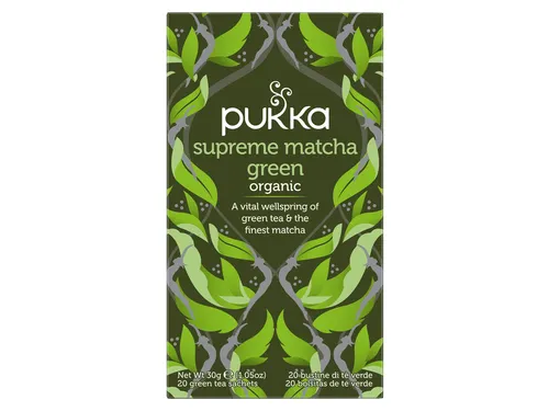Thee Pukka supreme matcha green tea 20 zakjes