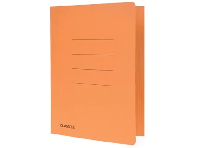 Dossiermap 300 Gram Oranje 18.2x22.5cm