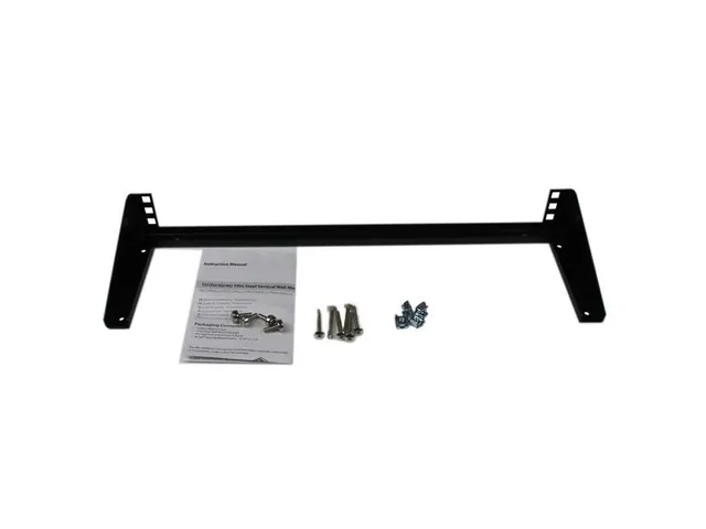 1U 19 Inch Serverrack Staal Beugel Verticale Wandmontage