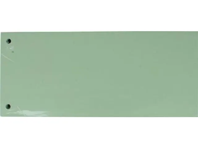 Bande intercalaire 105x240mm paquet de 100 pièces vert
