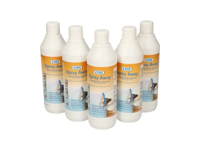 Desinfectie CMT Spray-Away alcohol 500ml exclusief verstuiver